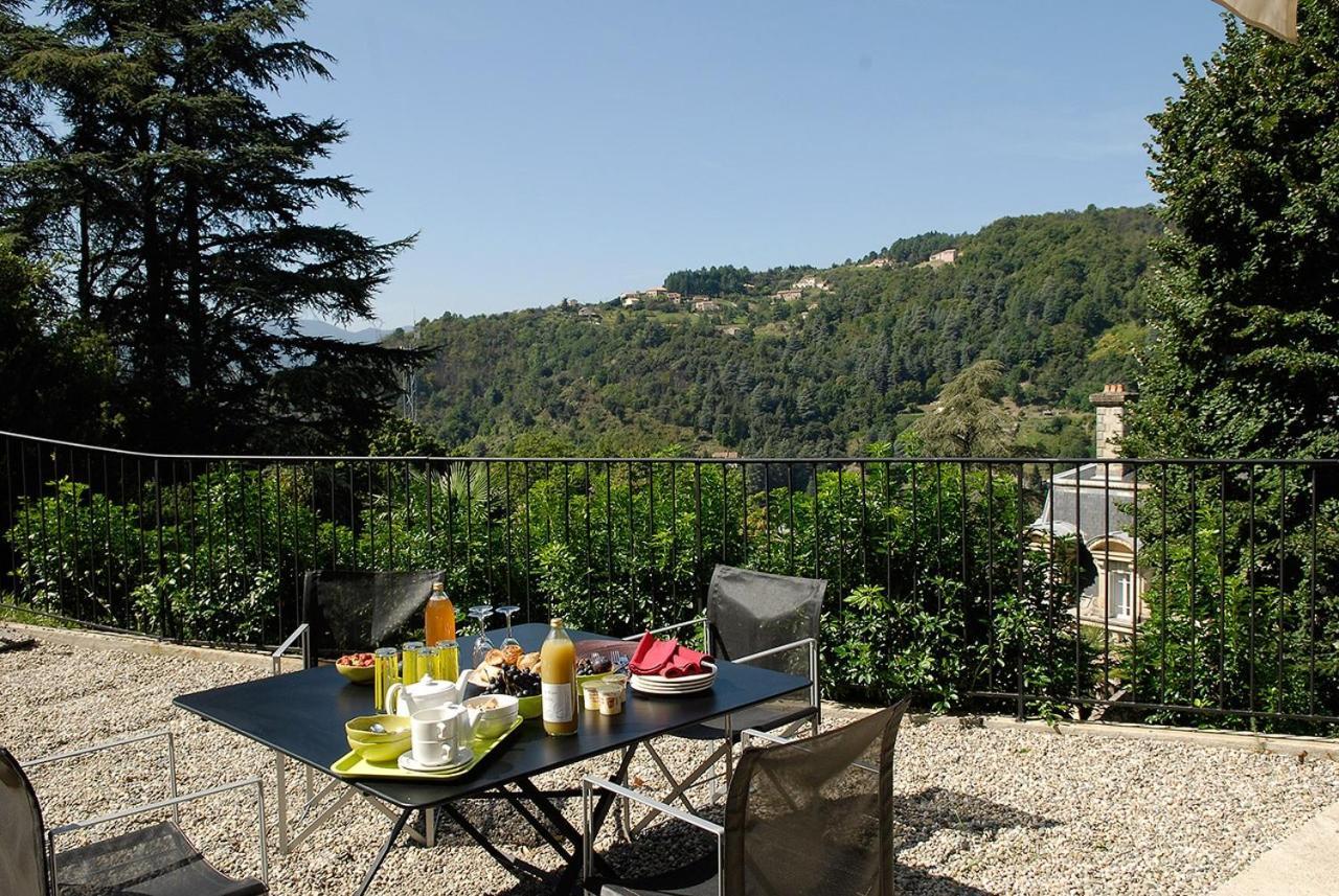Chateau Clement - Teritoria Vals-les-Bains Bagian luar foto