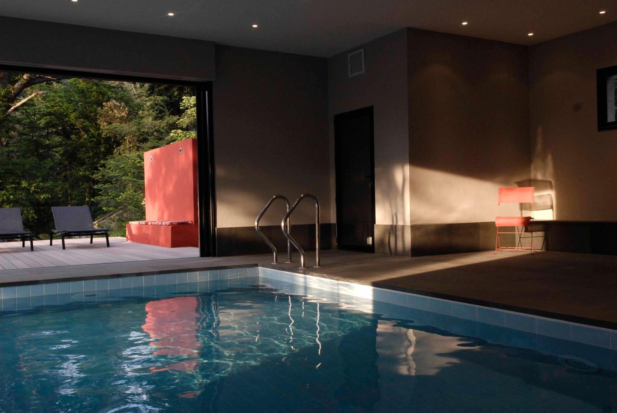 Chateau Clement - Teritoria Vals-les-Bains Bagian luar foto