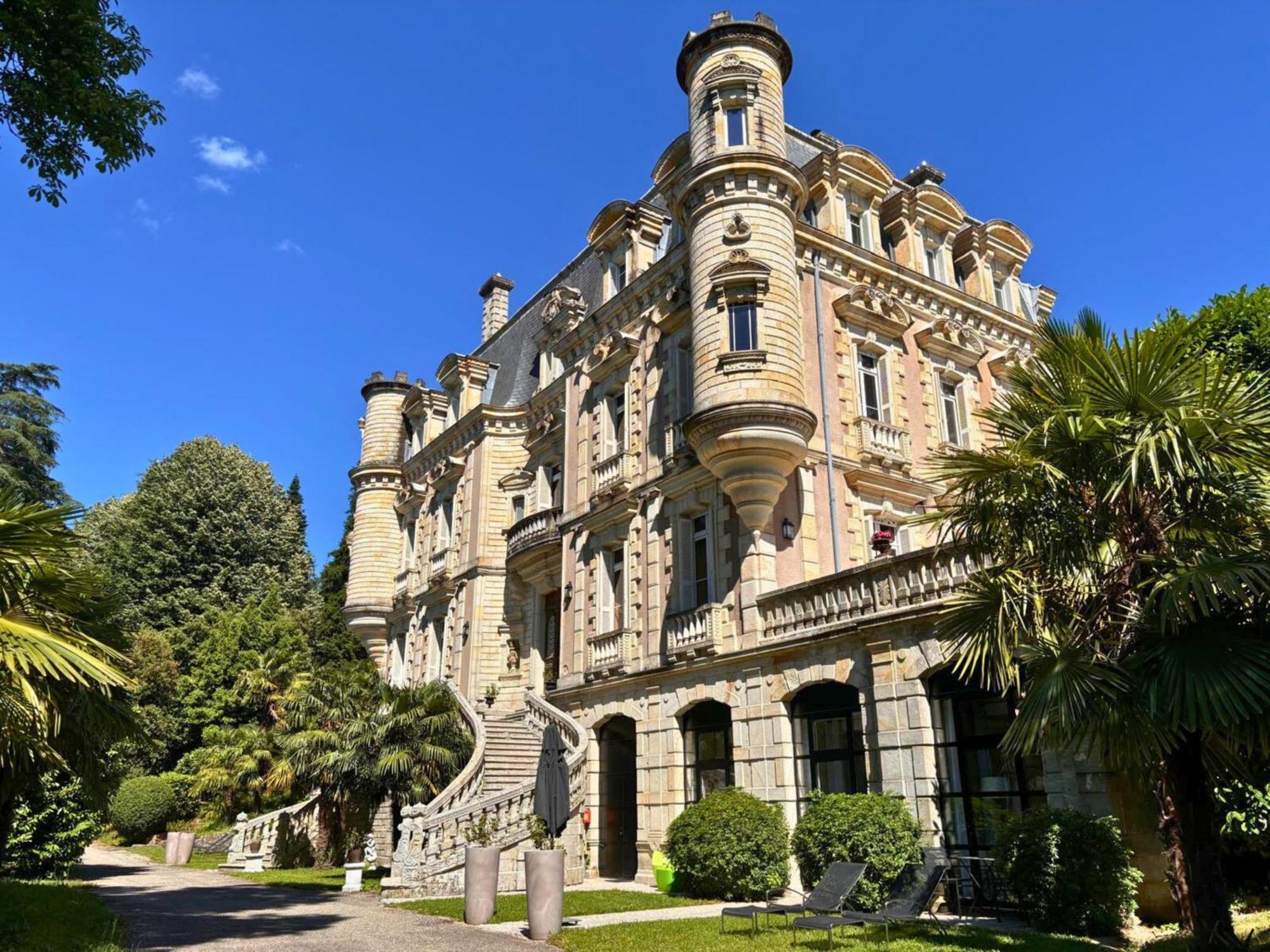 Chateau Clement - Teritoria Vals-les-Bains Bagian luar foto